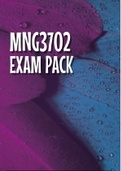 MNG3702 Exam Pack