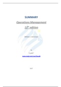 Operations Management, Stevenson, PDF Summary