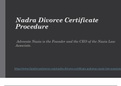 How to get Know the Nadra Divorce Certificate Procedure in short way