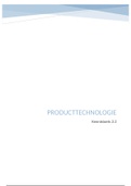 Kennistoets 2.2 - Producttechnologie