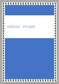 PYC2603 Exam Bundle