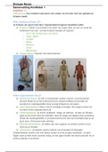 Biologie Nectar Havo/VWO 1 Hoofdstuk 1 Het menselijk lichaam
