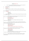 NSG 320 MedSurg2 QUESTION AND ANSWERS ALL ARE LATEST/ANSWERS ARE HIGHLIGHTED IN RED A GRADE 2021