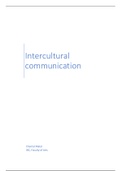 Notes of all classes of Intercultural Communication