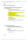 NUR 1172 Nutritional Principles Exam 3 Study Guide