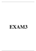 NUR2058-Final Exam Concept Guide (All Modules)EXAM 3 