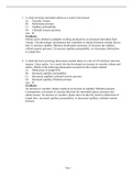  Chapter 8- Disorders of Fluid, Electrolyte, and Acid-Base Balance Test Bank/ NURS 3365