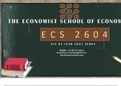 ECS2604 - Labour Economics Assignment 01 Year 2021 TL001