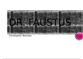 Doctor Faustus powerpoint summary with plot, quotations and analysis and context