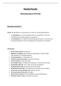 Nieuw Nederlands 3VWO woordenschat H5 & H6