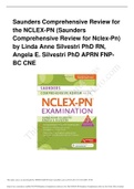 SAUNDERS COMPREHENSIVE REVIEW FOR NCLEX(1-5).