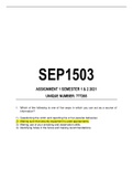 SEP1503 Assignment 1 Semester 1 & 2 2021