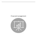 financial management (2 documenten; corporate finance & manageral accounting)