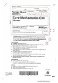 (Solved) C34 (Oct 17) - IAL Past Papers