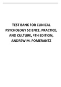 TEST BANK FOR IMMUNOLOGY FOR PHARMACY, 1ST EDITION, DENNIS FLAHERTY