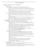 NURS 3366 Content Summary and Exam 4 Blueprint