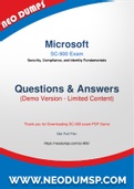 Reliable And Updated Microsoft SC-900 Dumps PDF