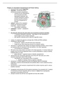 MBOC Chapter 12 - Intracellular compartments and protein sorting 
