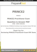 PRINCE2 Practitioner Certification - Prepare4test provides PRINCE2-Practitioner Dumps