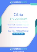 Citrix 1Y0-204 Dumps - The Best Way To Succeed in Your 1Y0-204 Exam