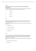 NURSING NUR3508 N3 - Final Study Guide - Daniels Questions And Answers( Complete Solution Rated A)