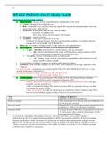 NR 602 Midterm Exam Study Guide / NR602 Midterm Exam Study Guide(V3)(NEWEST, 2021) : Chamberlain College of Nursing (Download to score A)