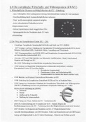 Die europäische Wirtschafts- und Währungsunion (EWWU)