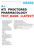 Ati Proctored Pharmacology Test Bank