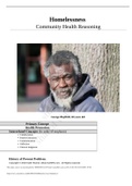 Homeless Case Study