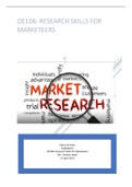 OE106 Marketing Research Skills