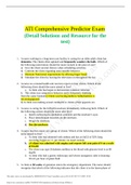 ATI Comprehensive Predictor Exam 2020.docx