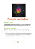 forensic psychology notes