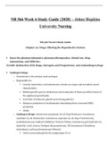 NR 566 Week 6 Study Guide {2020} – Johns Hopkins University Nursing
