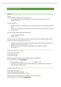 Finance for premaster summary bundel