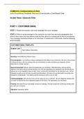 Template for Unit 4 Touchstone - Communication at Work Final / Communication at Work Touchstone Plan and Communicate a Time-Based Task Sophia Course (answered) 2021