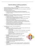 Summary guiding questions BMZ2025 Entrepreneurial Managment in Healthcare (BMZ2025)