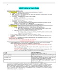 NR602 Midterm Exam Study Guide / NR 602 Midterm Exam Study Guide (Latest 2021): Chamberlain College of Nursing