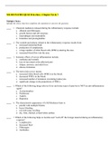 Exam (elaborations) NR 283 PATHO QUIZ B In Class - Chapter 5,6 & 7 (NR283) 