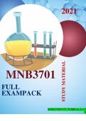 MNB3701 2021STUDYNOTES COMPREHENSIVE COMPILED BY KHEITHYTUTORIALS