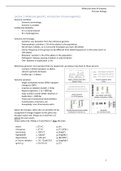 Molecular basis of diseases summary (NWI-MOL055)