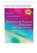 Evidence Based Practice in Nursing & Healthcare A Guide to Best Practice 2nd Edition By Bernadette Mazurek Melnyk