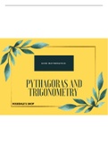 Pythagoras & Trigonometry Revision Notes + Tips & Answers HigherTier  Maths GCSE / IGCSE 