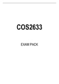 COS2633 EXAM PACK 2022