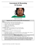 ADN 213: Assessment & Reasoning GI System Peggy Scott, 48 years old (latest complete solution)