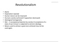 Summary  International Political Theory IPC3701 - Revolutionalism notes
