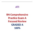 RN Comprehensive Practice Exam A / ATI RN Comprehensive Practice Exam A |VERIFIED AND 100% CORRECT Q & A, COMPLETE DOCUMENT FOR ATI EXAM|