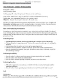 ENG-215 - Page 2.6 - Model Persuasive Essay