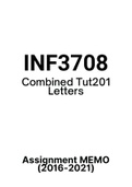 INF3708 (Notes, ExamPACK, QuestionPACK, Assignment PACK)