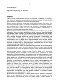 Einsendeaufgabe Allgemeine Psychologie III - Sprache 