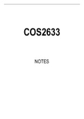 COS2633 Summarised Study Notes